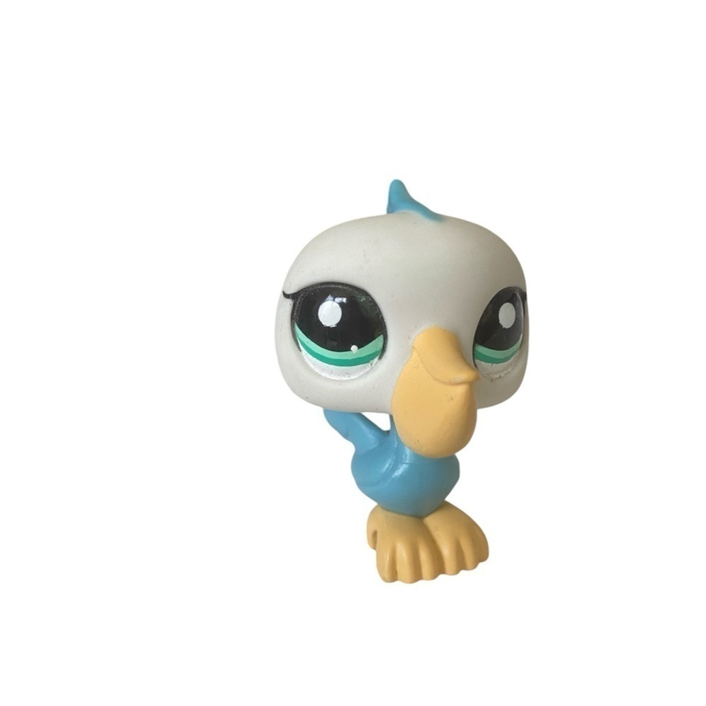 Littlest Pet Shop #2450 Pelican Bird White Blue Green Eyes
Blind Bag LPS